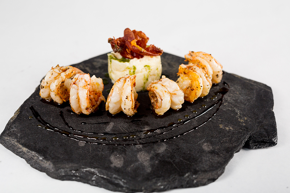 Platillo de alta cocina en Studio57